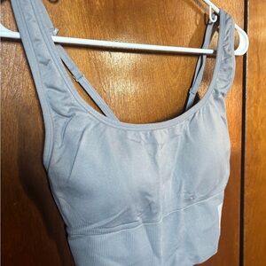 Women's Victoria Secret PINK Gray Casual Sports Bra